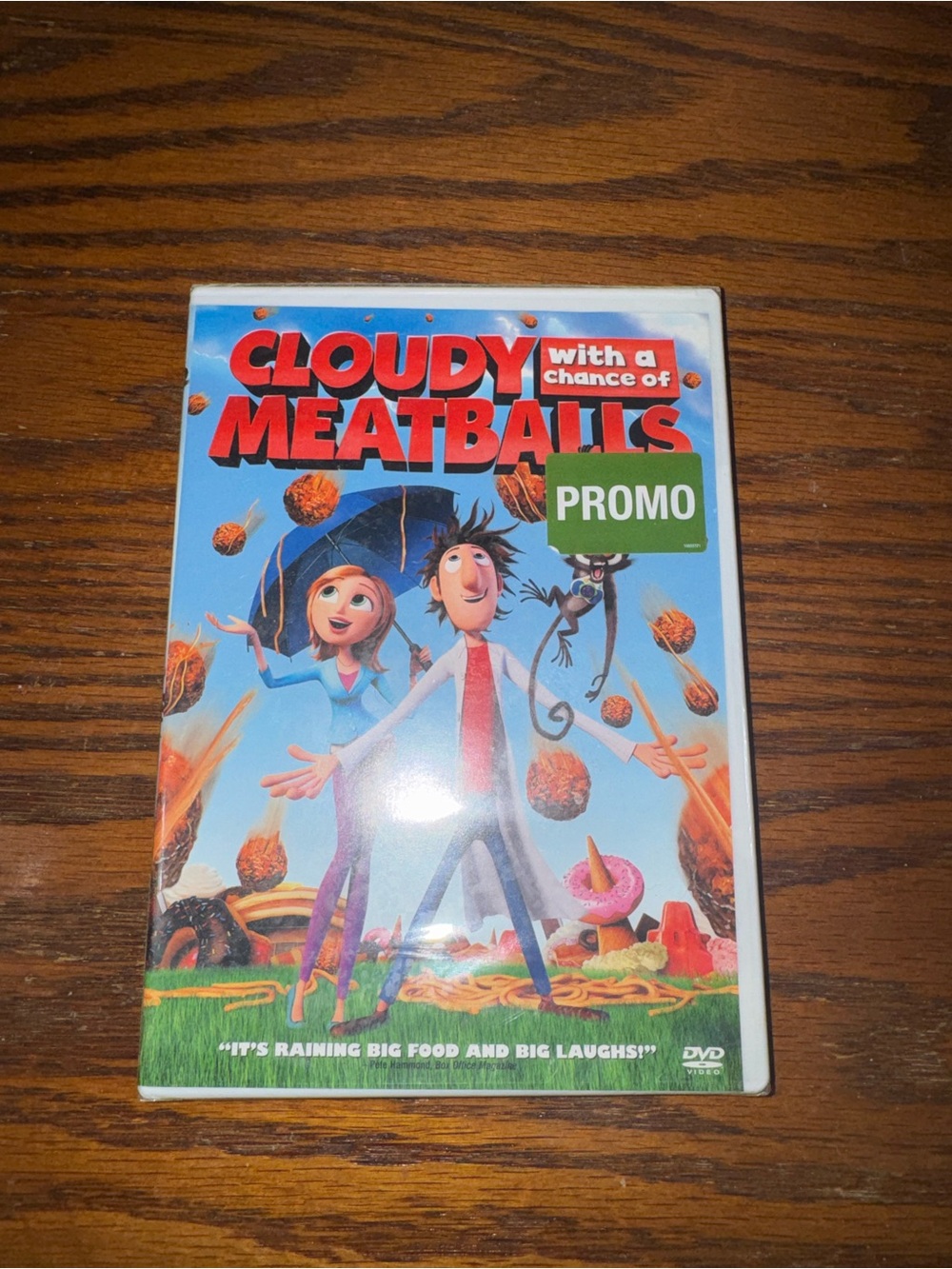 Cloudy with a Chance of Meatballs DVD - Blue Cover
